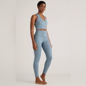 Vuori Light Blue/green Heather High-Waist Leggings